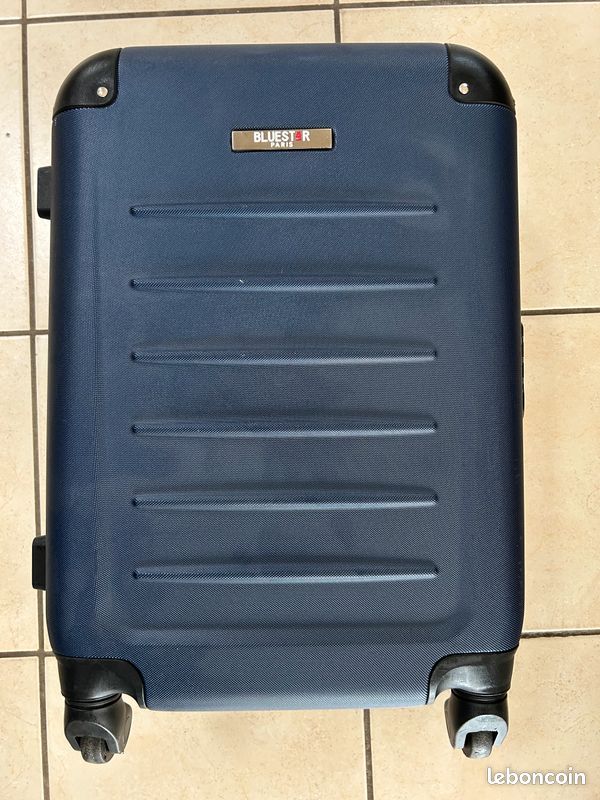 Valise cabine bleue - Accessoires & Bagagerie
