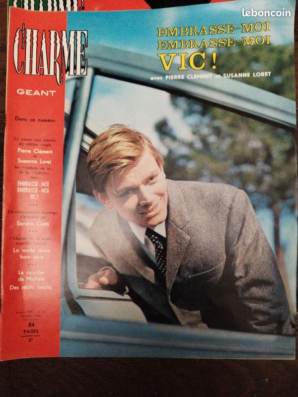 VENDU - Lot de 5 photo romans Charme Géant de 1967 à 1970 (image 2)