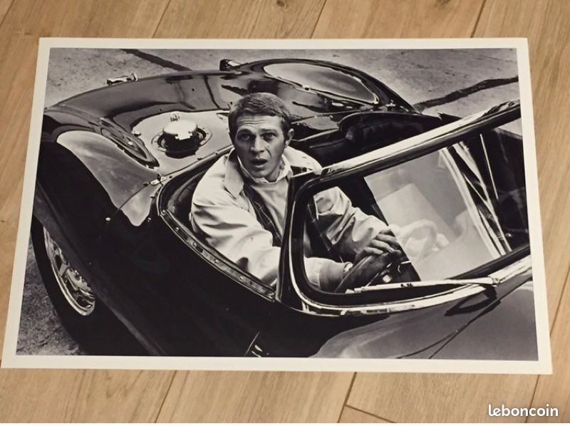 Poster McQueen Jaguar IKSS (image 2)