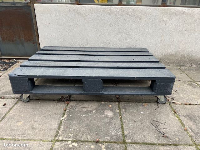 Table basse palette grise (image 5)