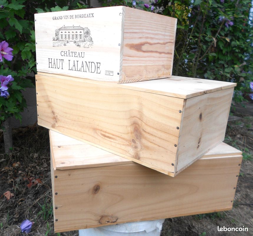 Caisses à vin, en bois - NEUVES - 8 euros pièce 0604409154 (image 16)