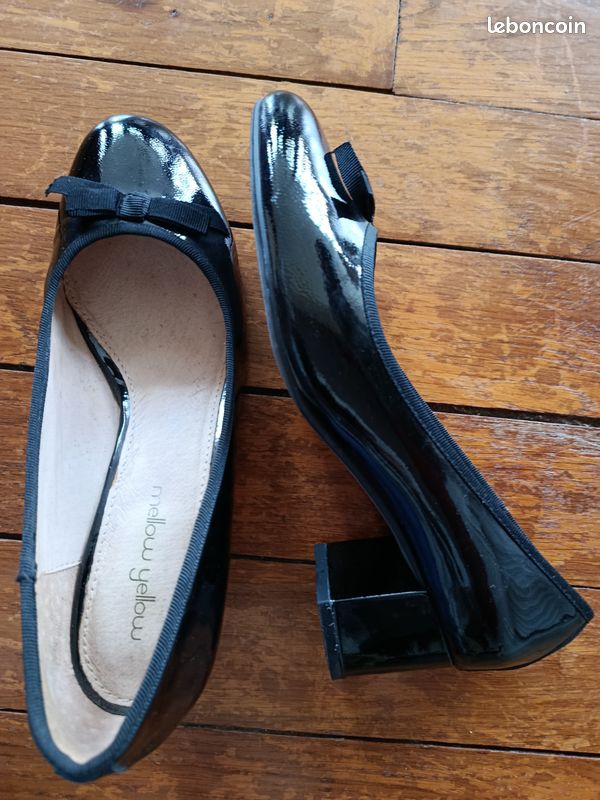 Chaussures femme noir mellow yellow Chaussures