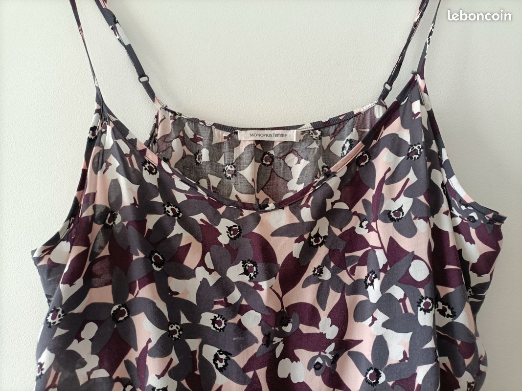 Robe d'été Monoprix Femme T42/44 (k17) (image 6)