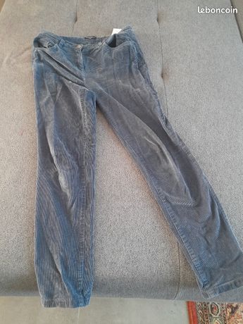Pantalon Caroll Taille 38 - Noir, En Très Bon état (comme Neuf)