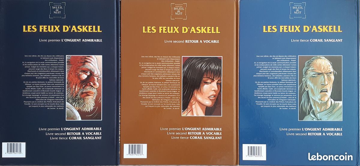Série BD - Les Feux d'ASKELL ( Arleston - Mourier ) (image 2)