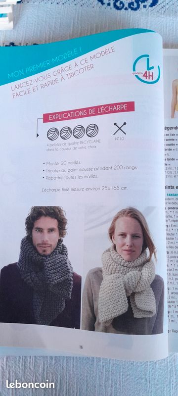 Catalogue Bergère De France Modèles Tricot 2017/2018 - Occasion Très Bon état