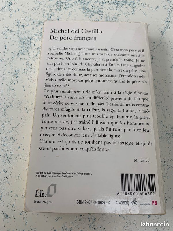 De père français, Michel del Castillo (image 2)