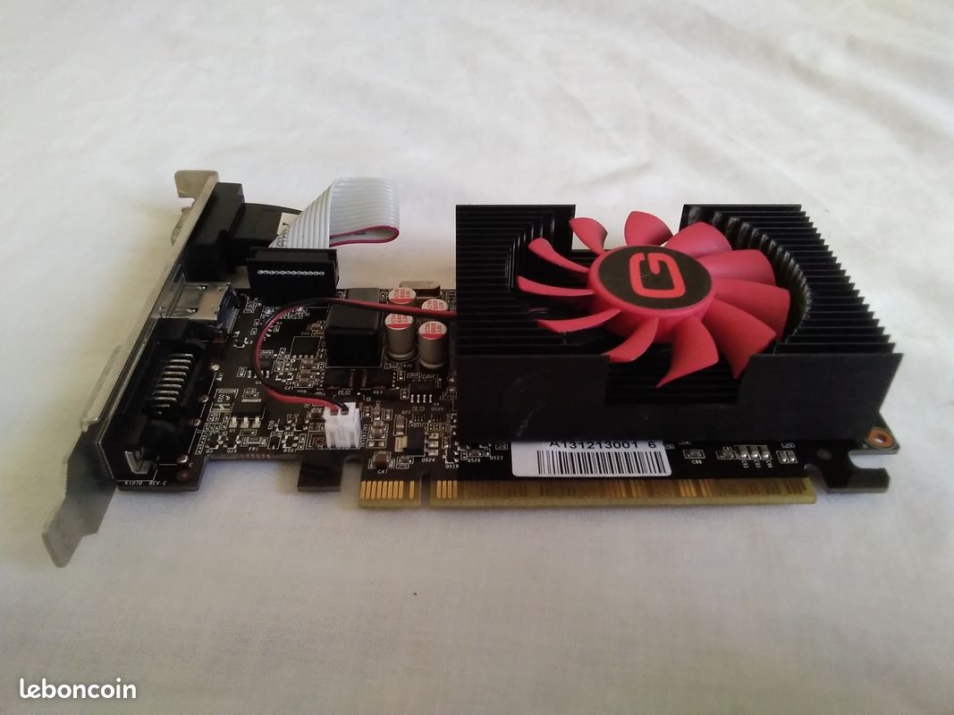 MSI GT 710 2GD3H LP Carte Graphique Nvidia GT710 954 MHz 2048 Mo PCI Express Noir