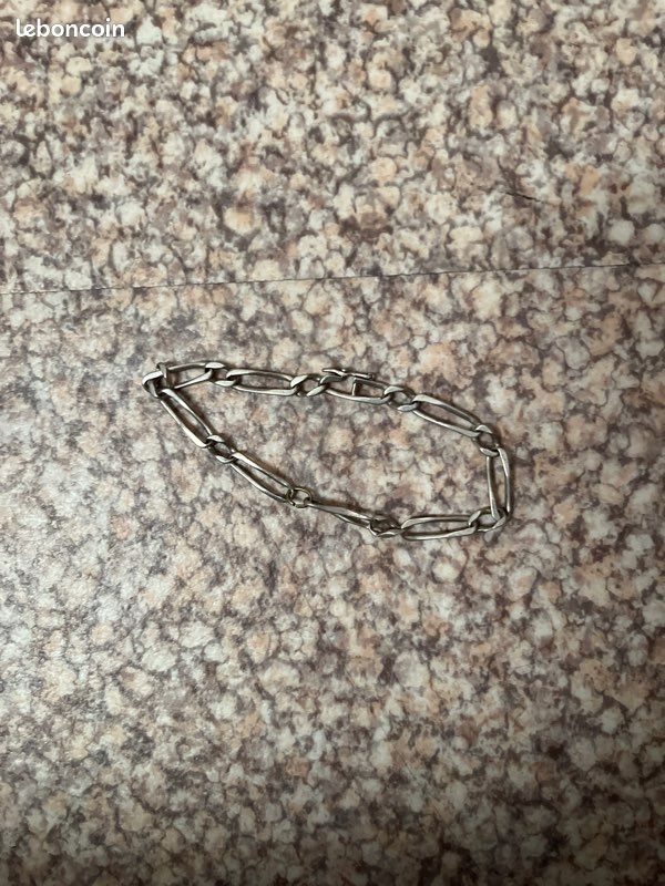 Bracelet argent homme (image 1)