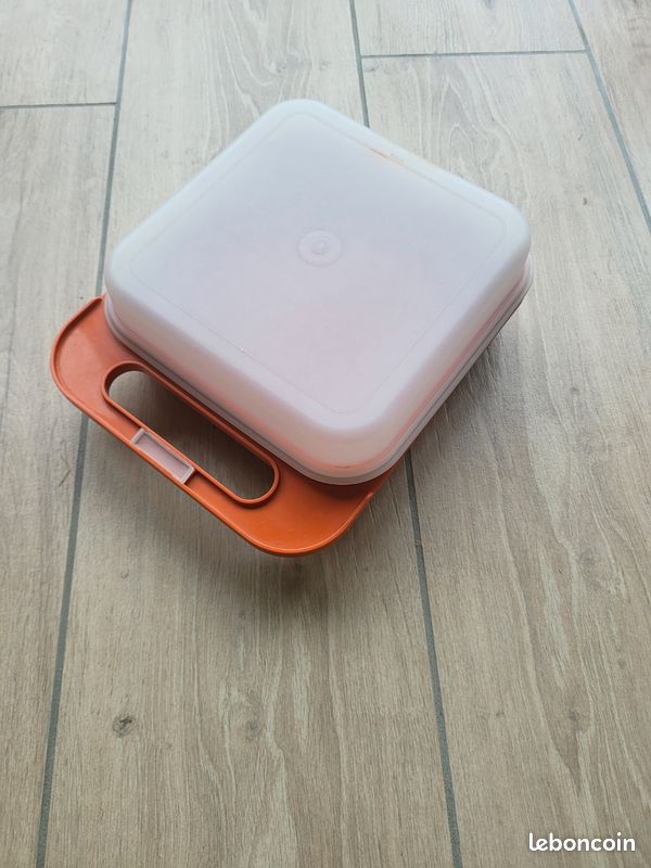 Boîte à goûter vintage Tupperware - Arts de la table