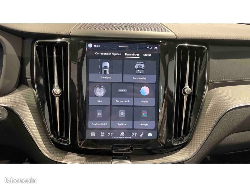 Volvo XC60 T6 AWD Hybride rechargeable 253 ch+145 ch Geartronic 8 Ultra Style Chrome (image 14)