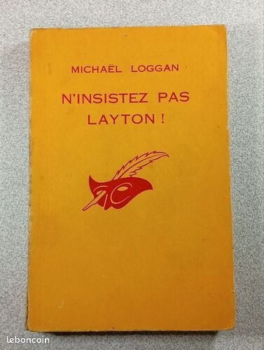 [Livre] N'insistez pas layton  - Bon état (image 1)