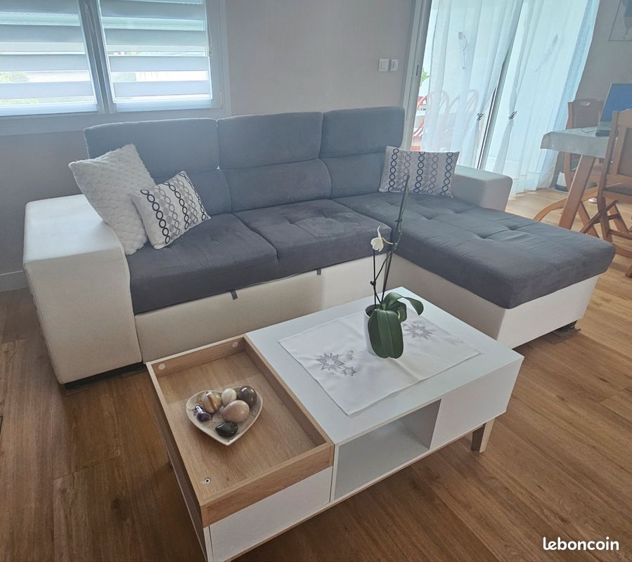 Canapé méridienne avec couchage (image 1)