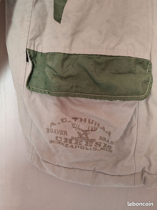 Veste homme vintage M Va Bene 100% coton (image 3)
