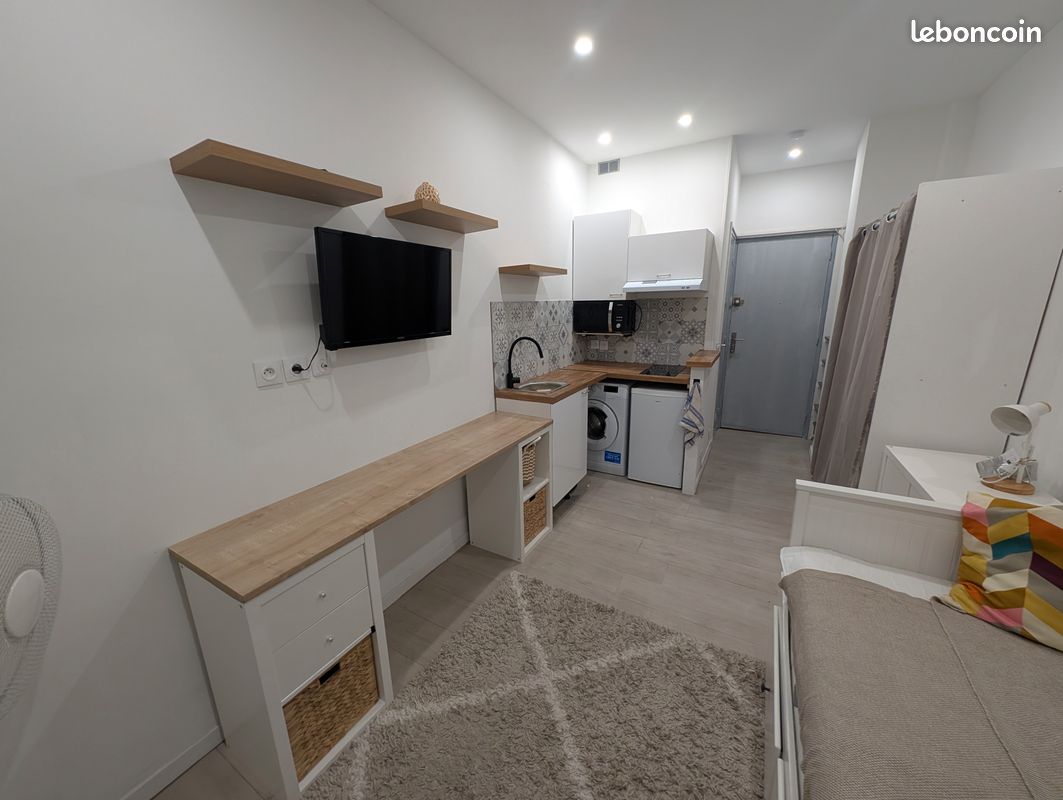Appartement 1 pièce 16 m² · à Nice · 15,7 m² · 650 €