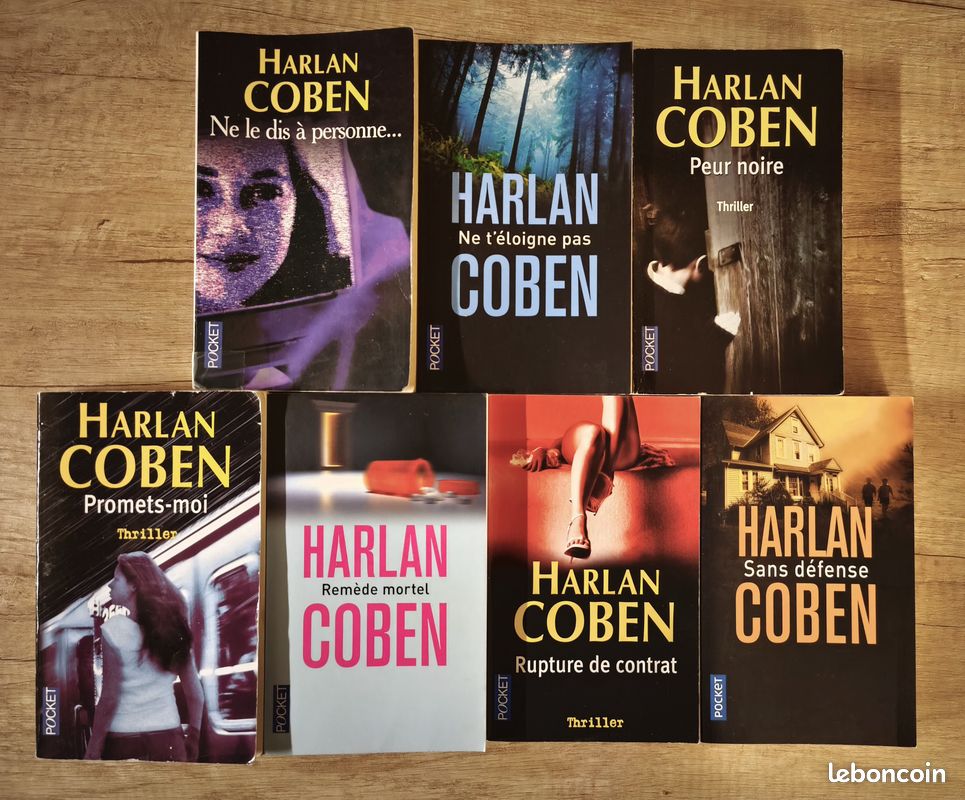 Lot de 23 romans d'Harlan Coben (image 3)