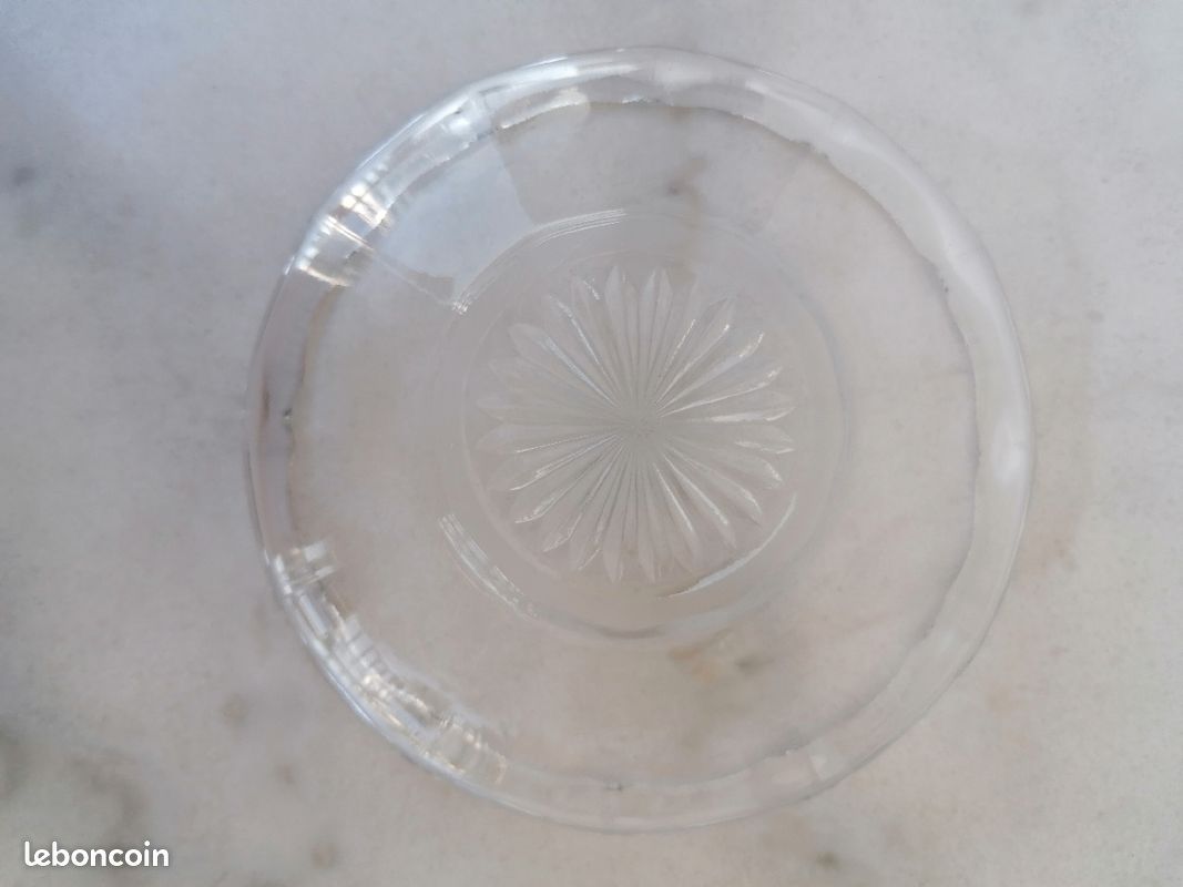 Vintage Coupelle en verre 14 cm (image 2)