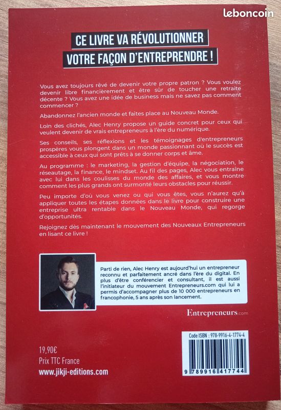 Les Nouveaux Entrepreneurs : Le guide pour donner vie à vos idées, incarner vos projets et créer une entreprise ultra rentable à l’ère du digital - Alec Henry (image 2)
