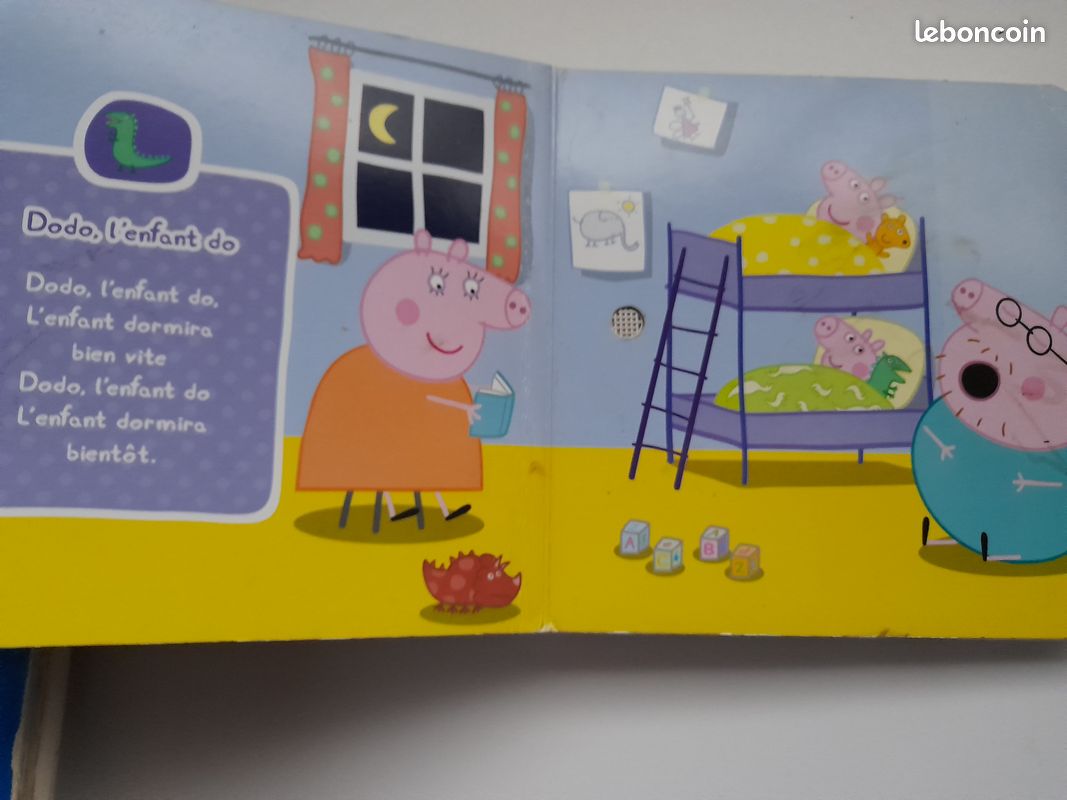 Livre sonore Peppa Pig Mes comptines Vol 2 (image 2)