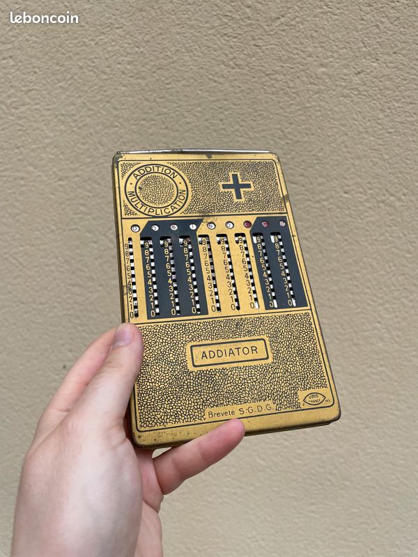 Bild des Tages: Der Addiator Duplex