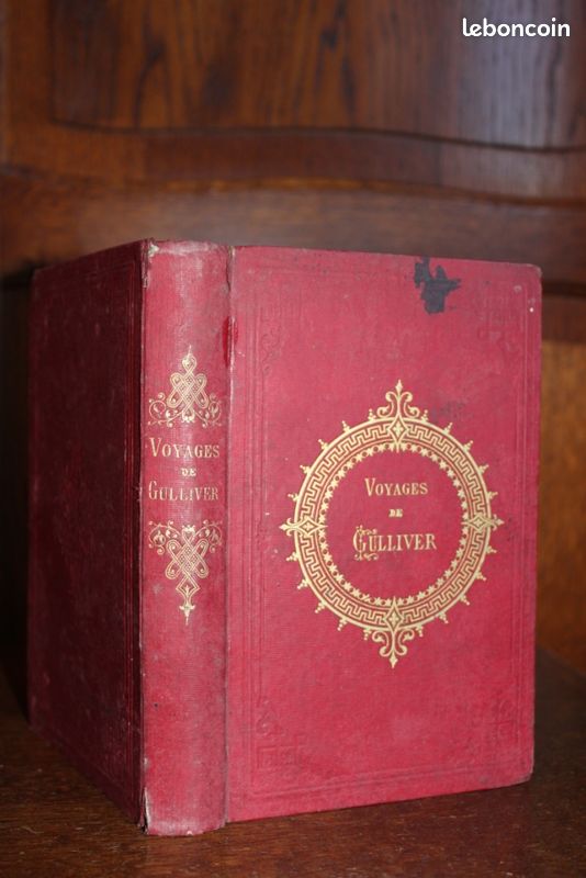 Livre Ancien - Voyages de Gulliver (image 1)