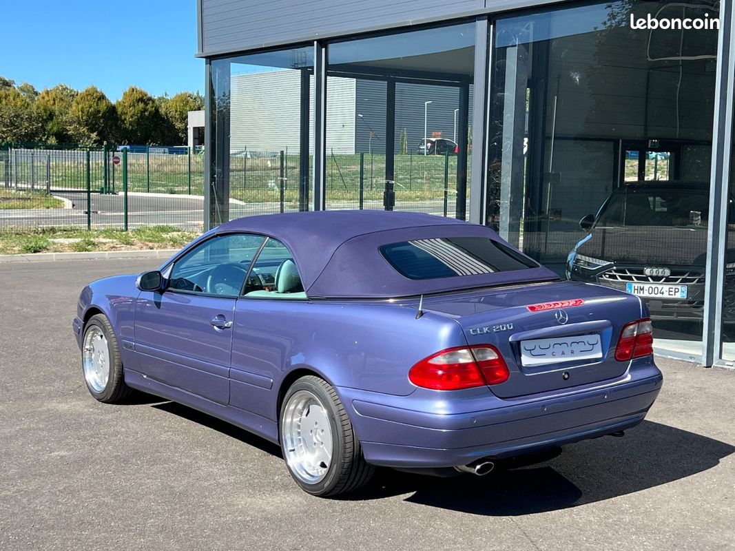 Mercedes CLK CABRIOLET 200 2.0 136 ch / Finition Elegance (image 10)