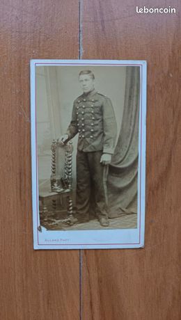 Lot photos anciennes cdv Hommes 1860 (3) - Photos (11992719