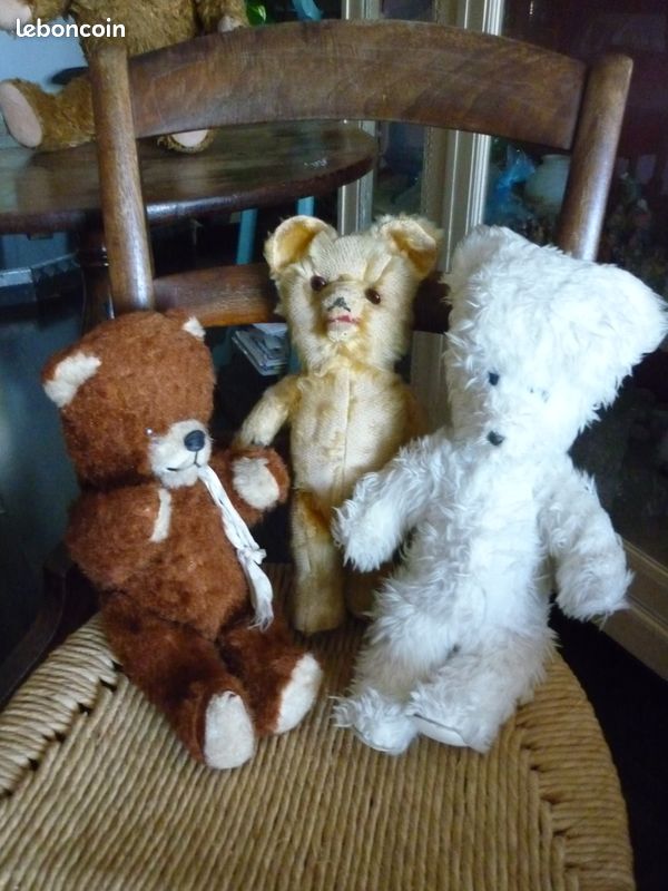 Ours En Peluche Ancien Hermann - Ours De Collection Vintage