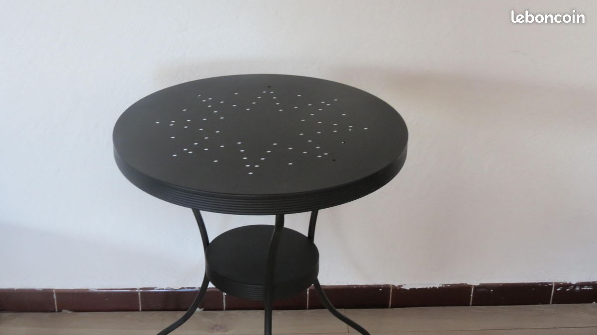 URGENT Vends Table de chevet brun noir IKEA NORESUND (image 3)