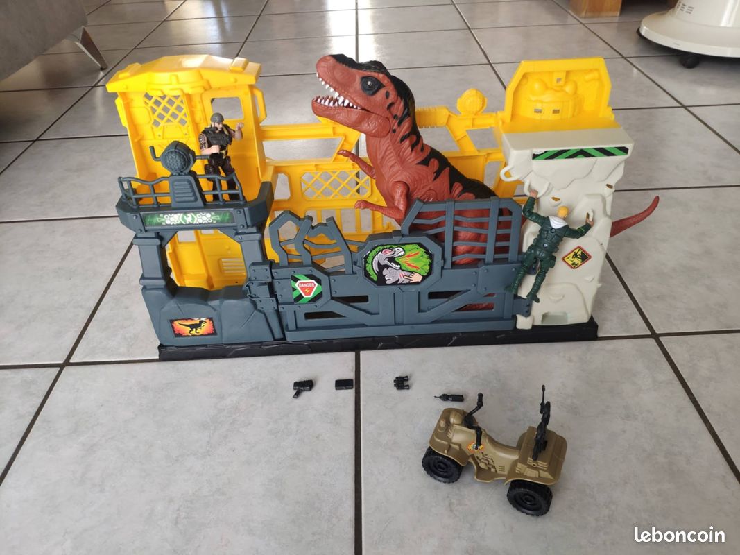 Dinosaure sonore avec cage (image 1)