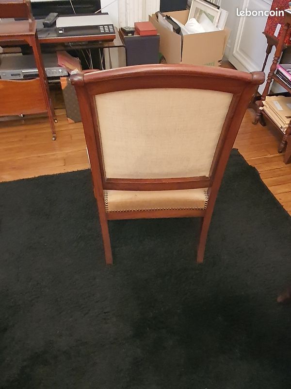 2 fauteuils en acajou (image 3)