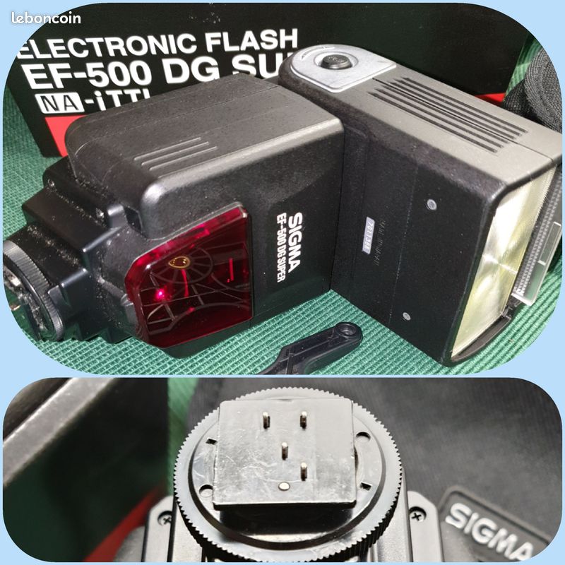 Flash SIGMA EF-500DG Super NA-ITTL pour NIKON (image 1)