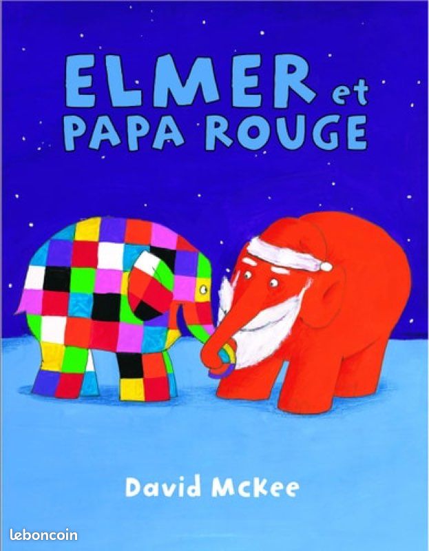 Livre enfant Elmer et Papa Rouge – NEUF (image 1)