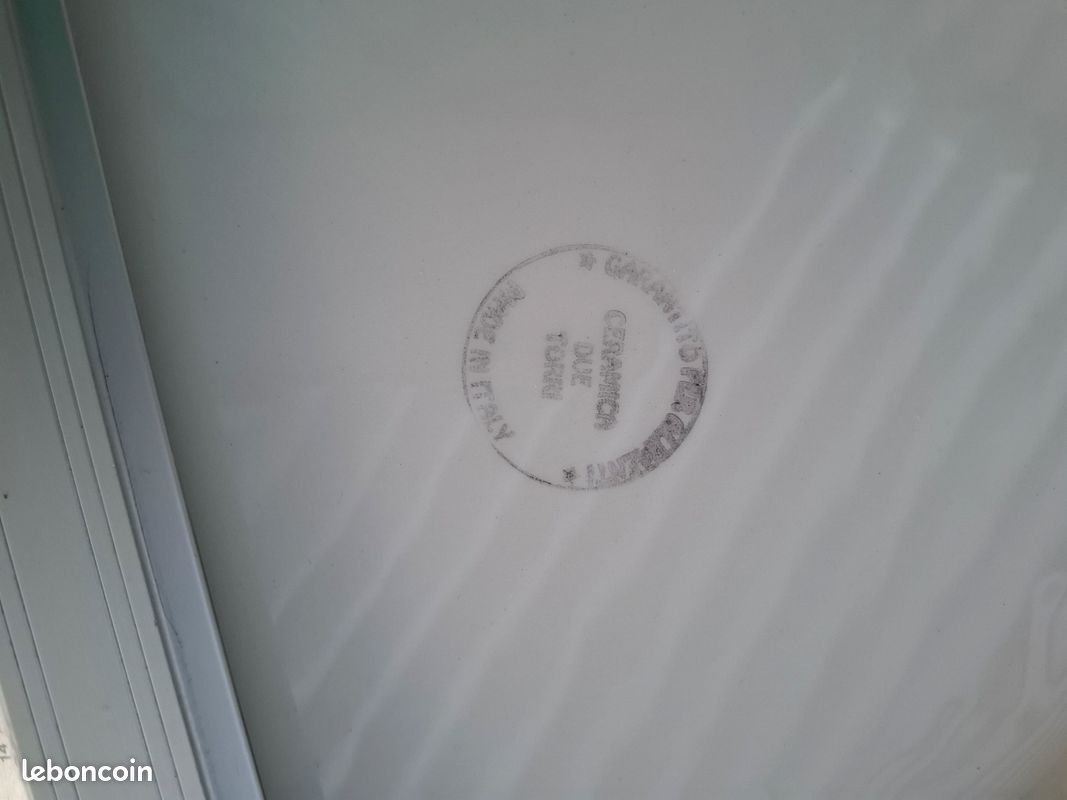 Plat ceramique ancien (image 3)