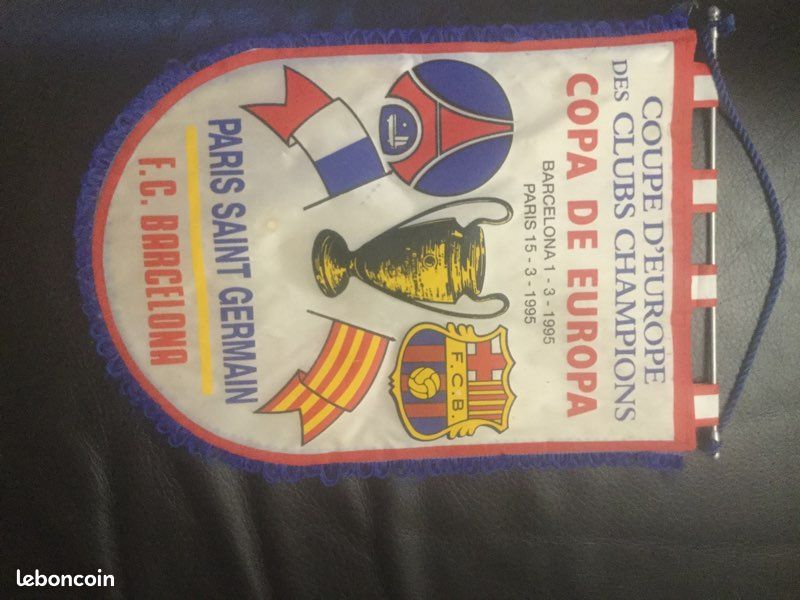 Fanion FC Barcelone – Vintage – Collection Football