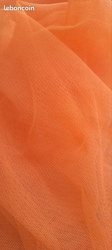 Rideaux moustiquaires orange (image 1)
