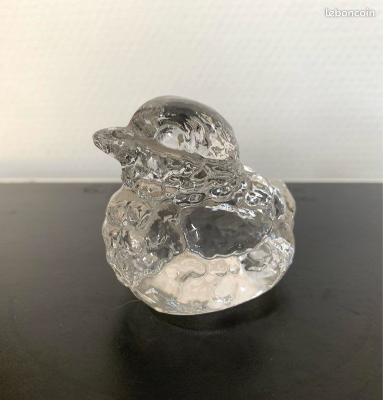 Magnifique Figurine Cristal d'Arques Grand COQ - Collection