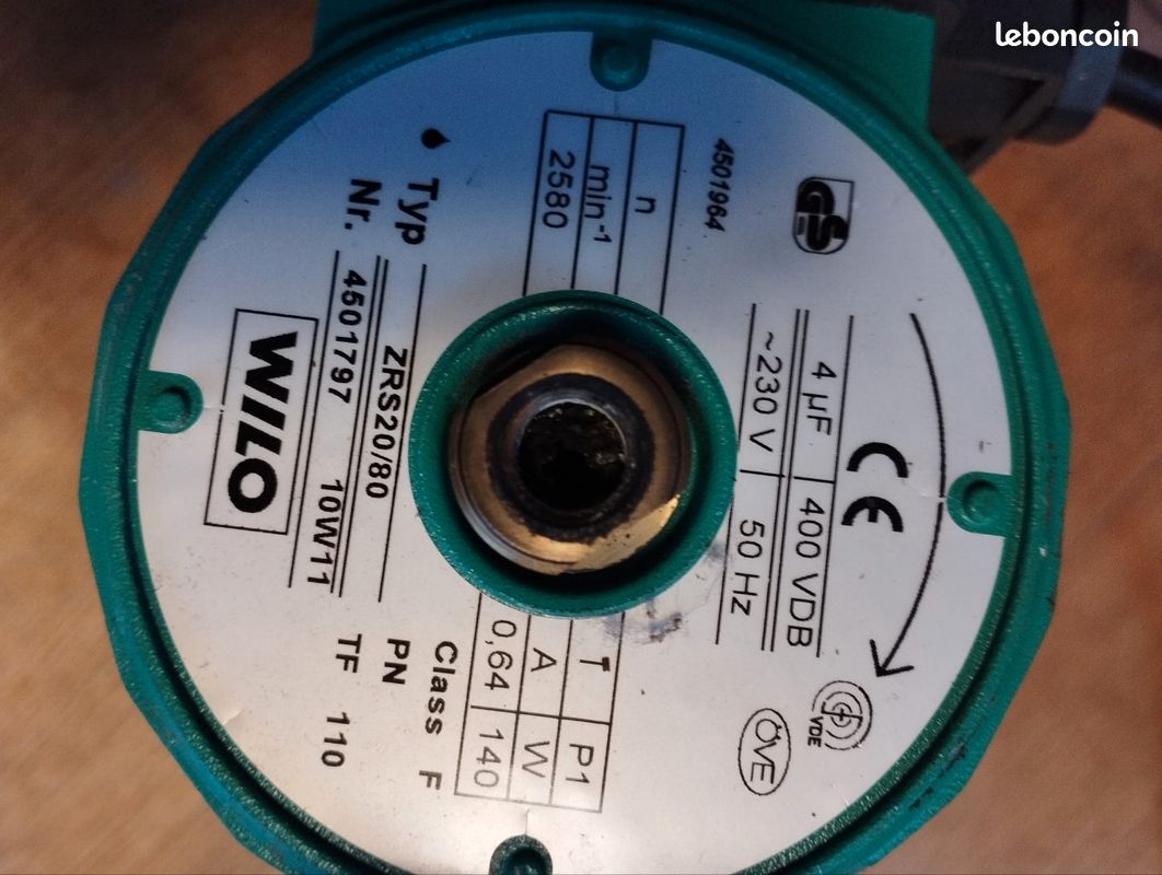 Circulateur chauffage central (image 3)