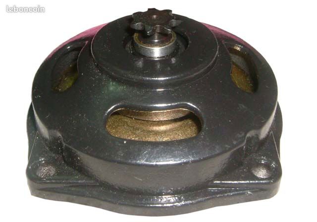 Carter + cloche d'embrayage + pignon 7 dents (meilleure vitesse de pointe) pour pocket bike (image 2)