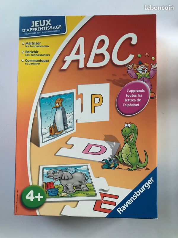 Jeu d'apprentissage ABC Ravensburger (image 1)