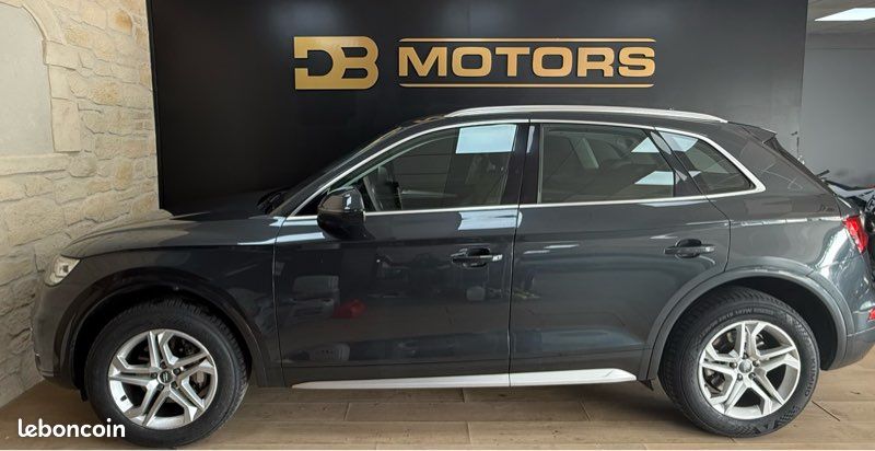 1°Main Garantie 12 mois Audi Q5 II 2.0 TDI 163 ch Design quattro S tronic 7 / Écran multimédia / GPS / Keyless / Hayon électrique / Radar avant et arrière / Xénon / CarPlay* Full suivi Audi Origine🇫🇷 (image 7)