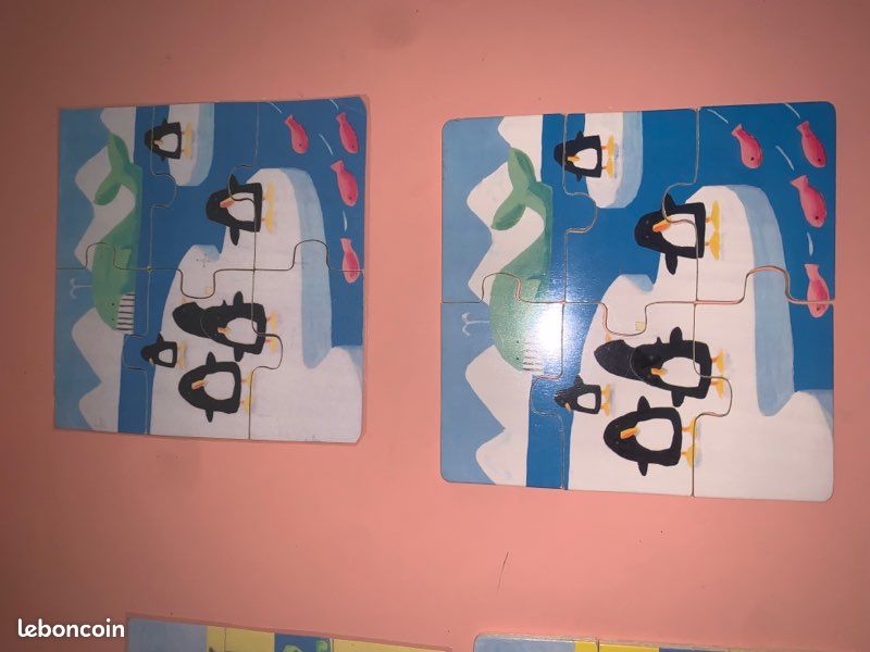 Puzzles Animaux DJECO 3puzzles de 6 pièces (image 4)