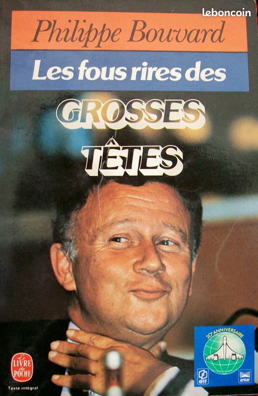 Les fous rires des grosses têtes par Philippe bouvard TBE (image 1)