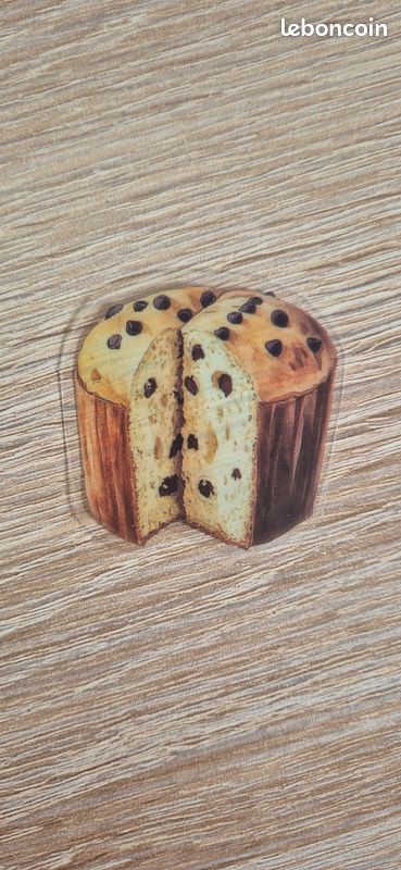 Lot de 15 stickers/ autocollants viennoiserie, đ đ„Ș đ„ pour scrapbooking ou autre... (image 8)