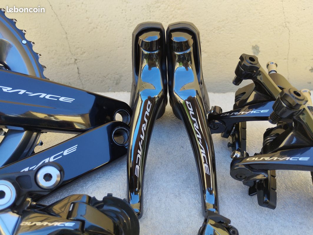 Jeu De Brochettes à Dégagement Rapide Shimano Dura-Ace – Pour Vélo De Route, Occasion Fonctionnel
