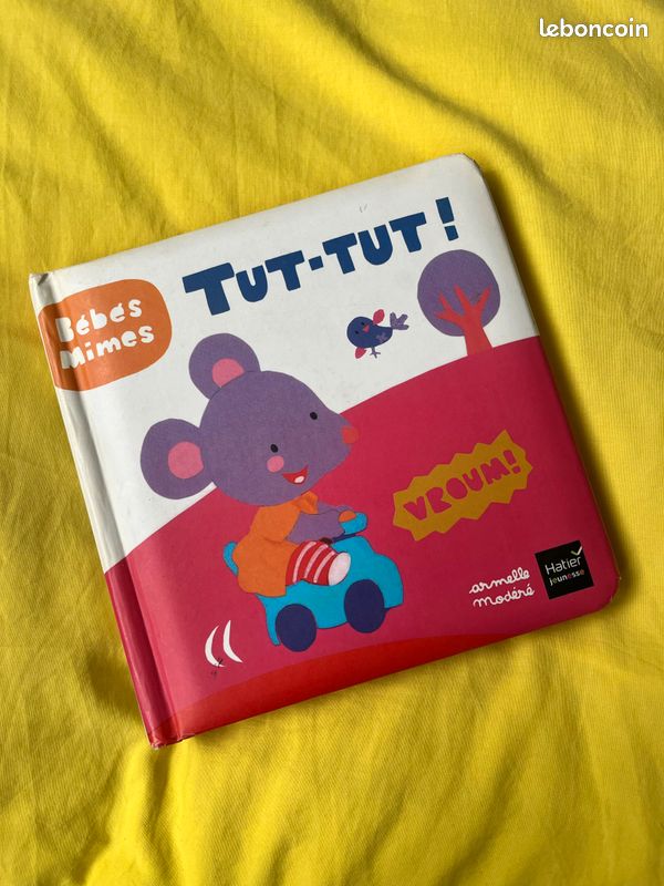 Livre jeunesse Bébés mimes « Tut-tut » dès 9 mois (image 1)