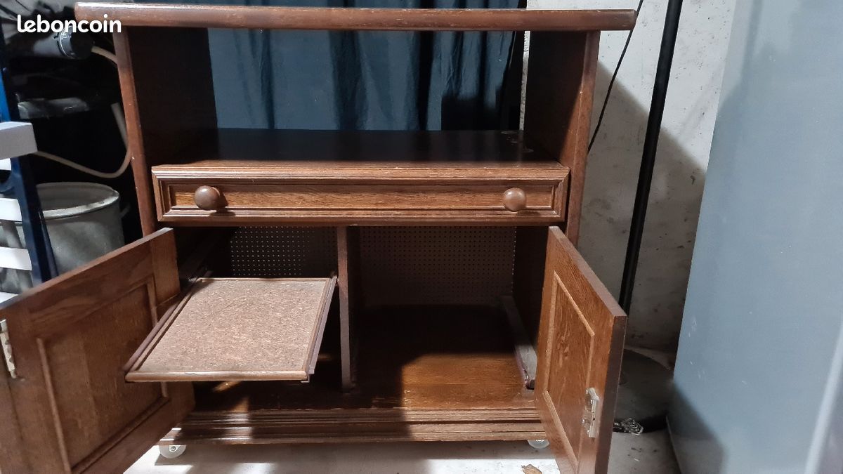 Meuble tv bois (image 4)