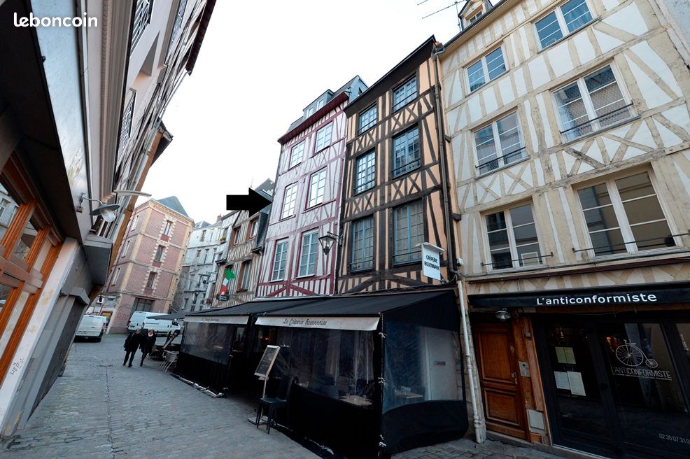 Appartement 1 pièce 18 m² · à Rouen · 18 m² · 500 €/mois