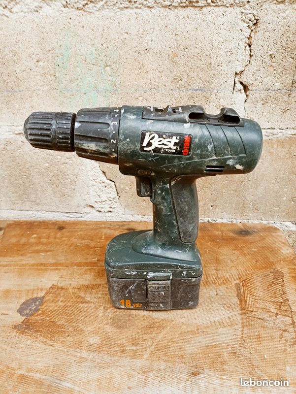 Perceuse best tools CD18BK (HS batterie ?) (image 1)