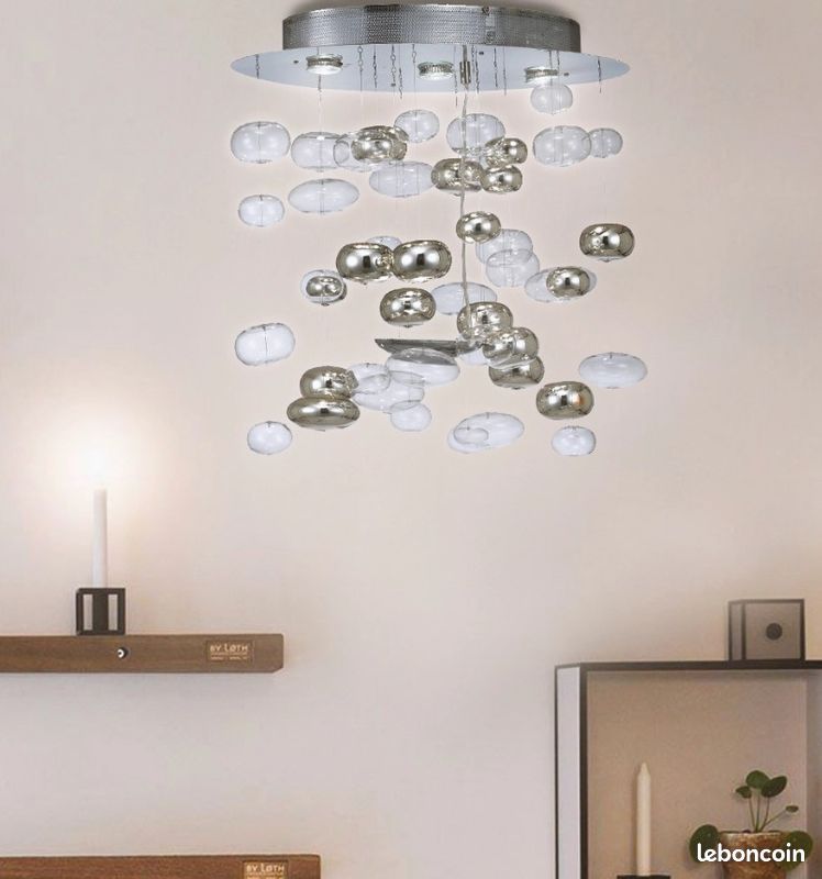 Lustre suspension bulles Sampa Helios (image 2)